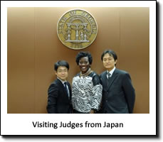 Visiting Judges from Japan