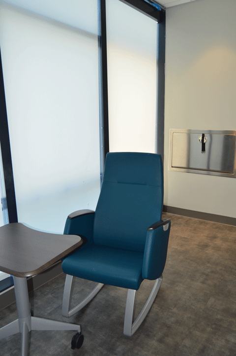 New Nursing Rooms in Justice Tower